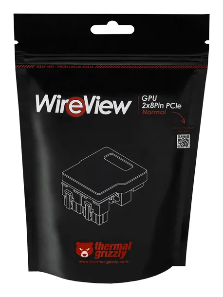 thermal-grizzly-wireview-gpu-2x-8-pin-miernik-poboru-mocy-oled-waga-z-opakowaniem-0-06-kg