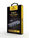 gembird-multi-port-adapter-usb-type-c-2in1-hub-waga-z-opakowaniem-0-15-kg