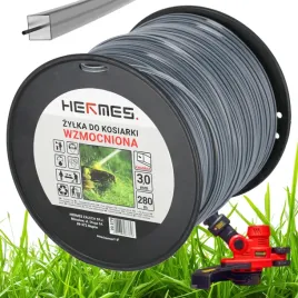 zylka-tnaca-do-kosy-podkaszarki-wzmacniana-3mm-280m-ripper-dual-kwadrat