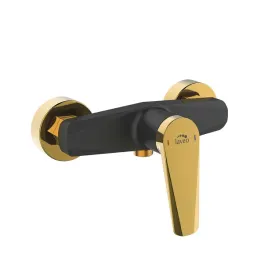 bateria-natryskowa-scienna-rubio-czarny-zloty-laveo-bvr-740g