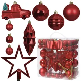 bombki-choinkowe-zestaw-mix-ksztalty-nietlukace-67el-szpic-czerwone-xxl