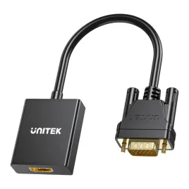 unitek-adapter-vga-meskie-na-hdmi-zenskie-fullhd-czarny-15cm