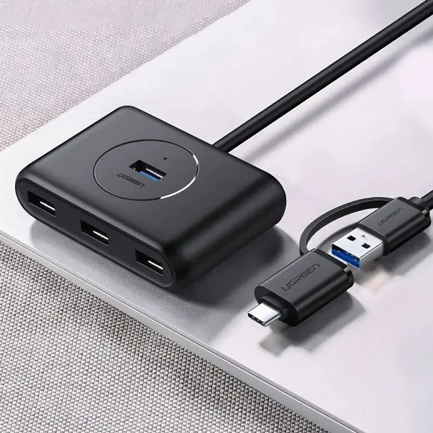 hub-usb-3-0-4x-usb-typ-c-otg-ugreen-1m-40850-waga-z-opakowaniem-0-1-kg-liczba-portow-lan-rj-45-4