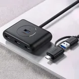hub-usb-3-0-4x-usb-typ-c-otg-ugreen-1m-40850-waga-z-opakowaniem-0-1-kg-liczba-portow-lan-rj-45-4