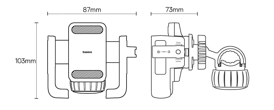uchwyt-rowerowy-baseus-czarny