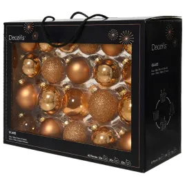 jasnobrazowe-szklane-bombki-choinkowe-42-szt-ozdoby-swiateczne-5-6-7-cm