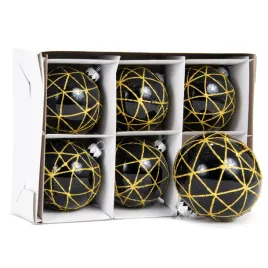 bombka-szklana-100mm-zlote-triangle-6-szt