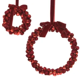 czerwony-metalowy-wieniec-swiateczny-ozdoba-swiateczna-29-i-15-cm-kpl-2szt