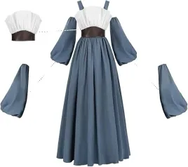 suknia-wiktorianska-renesansowa-sukienka-gotycka-balowa-xxl-niebieska