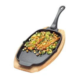 patelnia-tradycyjna-kuchenprofi-bbq-24-cm-non-stick-nieprzywierajaca