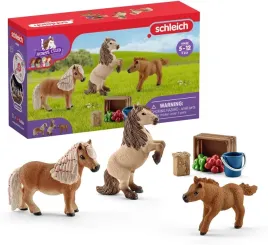 zestaw-schleich-41432-rodzina-kucykow-szetlandzkich-horse-club-3-koniki