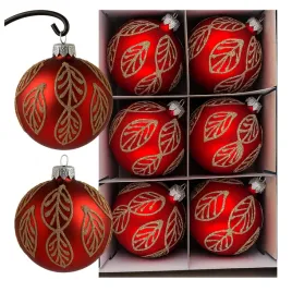 szklane-bombki-czerwone-ze-zlota-dekoracja-liscie-10cm-6szt-reczne-polskie