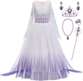 stroj-sukienka-elsa-kraina-lodu-2-biala-frozen-160-cm-korona-akcesoria-g9-4