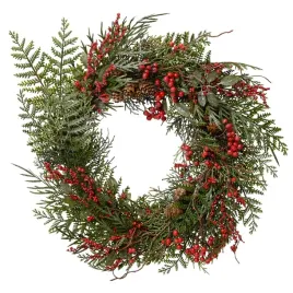 cyprysowy-zielony-wianek-dekoracyjny-z-szyszkami-i-jarzebina-50-cm