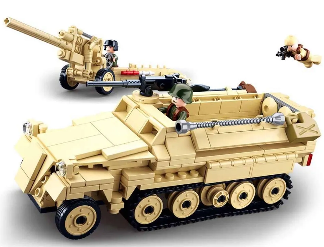 klocki-sluban-german-half-track-m38-b0695