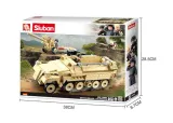 klocki-sluban-german-half-track-m38-b0695