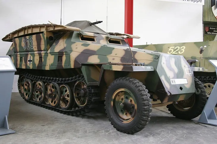 klocki-sluban-german-half-track-m38-b0695