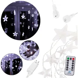 kurtyna-swietlna-wiszace-gwiazdki-led-pilot-ip44