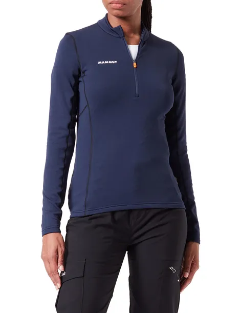 bluza-trekkingowa-damska-mammut-aenergy-ml-half-zip-pull-marine-black-xl-rozmiar-xl