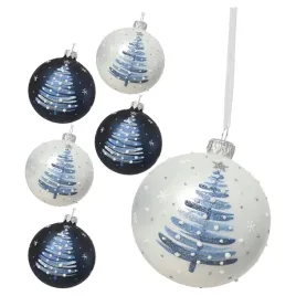 bialo-niebieskie-szklane-bombki-choinkowe-8-cm-zdobione-choinka-6-szt