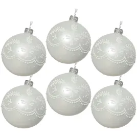 biale-matowe-szklane-bombki-choinkowe-8-cm-6-szt-dekorowane-brokatem