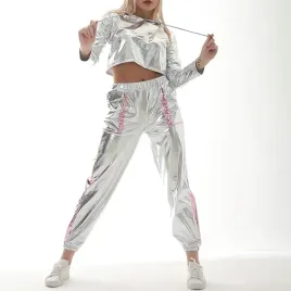 damski-dres-metaliczny-2-czesciowy-blyszczacy-hip-hop-holograficzny-c282