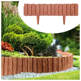 palisada-ogrodowa-gardenplast-tworzywo-sztuczne-pomaranczowa-812-cm