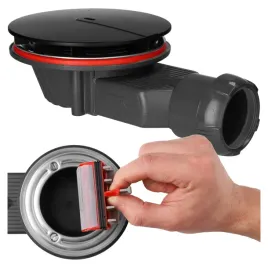 syfon-brodzikowy-90-mm-r400-slim-plus-black-pokrywa-czarna-radaway