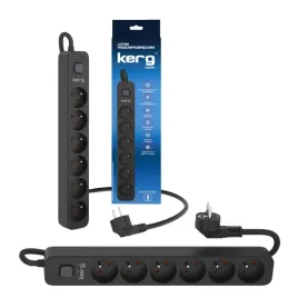 przedluzacz-listwa-przeciwprzepieciowa-czarna-6-gniazd-3m-16a-kerg