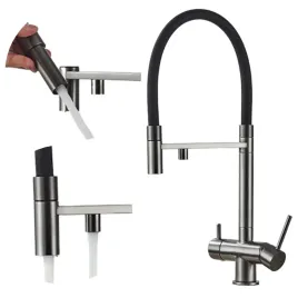 bateria-kuchenna-stojaca-ari-highflex-czarny-granit-srebrny-szary