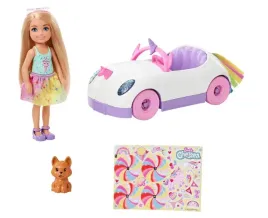 lalka-modowa-barbie-z-autkiem-i-pieskiem-club-chelsea-wielokolorowa
