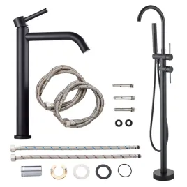 bateria-wannowo-prysznicowa-ari-czarna-wolnostojaca