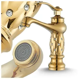 bateria-umywalkowa-stojaca-ari-aristo-zloty