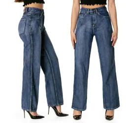 spodnie-damskie-szwedy-szerokie-nogawki-jeansy-dzwony-wysoki-stan-j102-w32