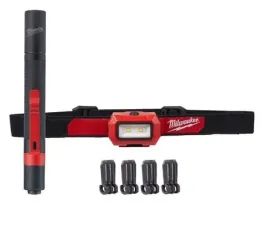 zestaw-latarek-milwaukee-czolowa-350-lm-dlugopisowa-100-lm-czarna