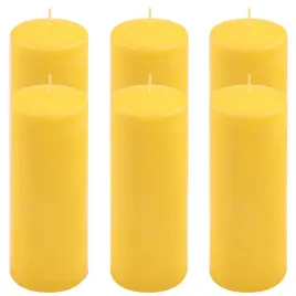 swiece-stolowe-zotle-6-szt-25x10-cm-swieczki-walcowe-tradycyjne-kolumnowe