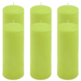 swiece-stolowe-zielone-6-szt-25x10-cm-swieczki-walcowe-tradycyjne-kolumnowe