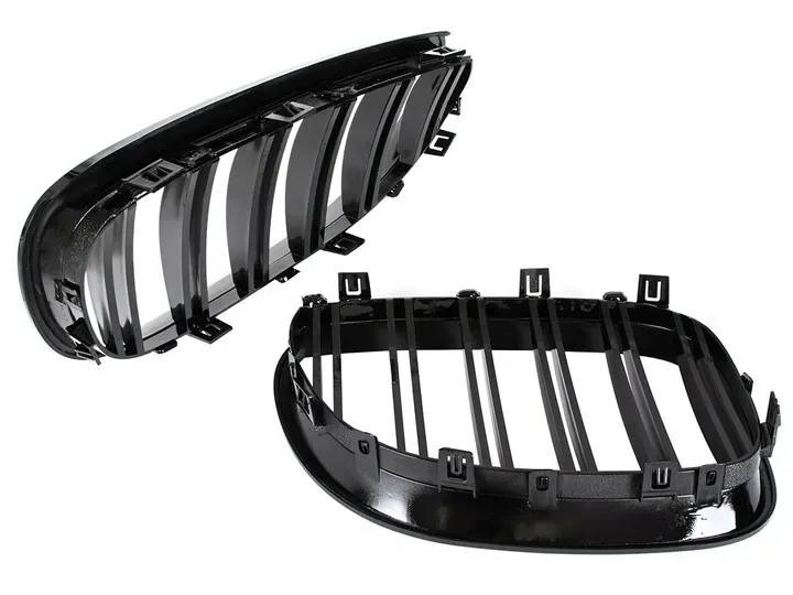 bmw-e60-e61-atrapa-grill-kratka-nerki-glossy-black-stan-nowy
