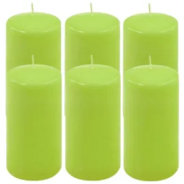 swiece-stolowe-zielone-6-szt-155x75-cm-swieczki-tradycyjne-kolumnowe