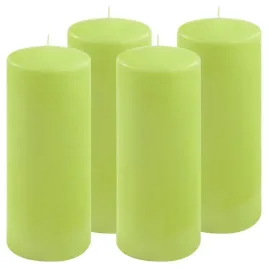 zestaw-slupkowych-swiec-25-cm-o-10-cm-jasnozielony-4-szt