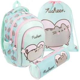 plecak-szkolny-mlodziezowy-tornister-pusheen-mint-dla-dziewczynki-zestaw