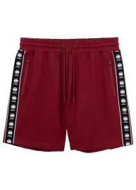 szorty-dresowe-pitbull-tape-nugget-burgundy-xxl