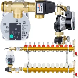 rozdzielacz-do-ogrzewania-podlogowego-wilo-11-obwodow-z-zaworem-esbe