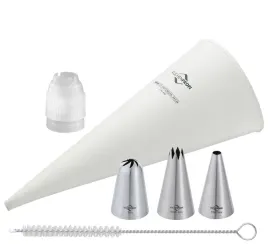 rekaw-cukierniczy-kuchenprofi-nylonowy-szpryca-z-3-tylkami-i-adapterem-35cm