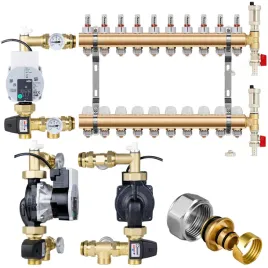 rozdzielacz-do-podlogowki-10-sekcji-grupa-mieszajaca-wilo-esbe-zlaczki-pex