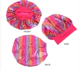 satynowy-kolorowy-holograficzny-czepek-na-wlosy-do-spania-6-sztuk