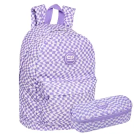 plecak-szkolny-mlodziezowy-coolpack-yoghurt-4-8-klasa-w-kratke-zestaw