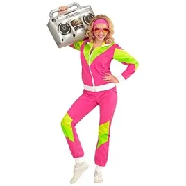 stroj-dresiara-dres-lata-80-sportowiec-rozowy-l