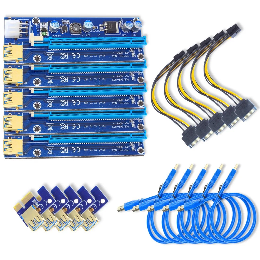 5x-cmd-riser-pci-express-pci-e-1x-16x-usb-3-0