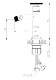 bateria-bidetowa-sea-horse-loftea-black-czarny